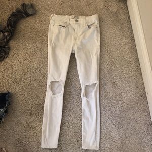 White Free People Jeans